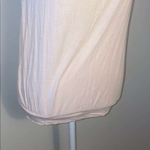 Loft Light Pink Sleeveless Black Collar Tank Top - Picture 5 of 6